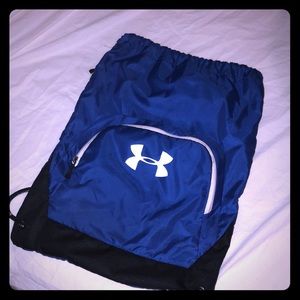 UNDER ARMOUR BLUE GYM BAG! GOOD CONDITION!